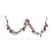 Hello Honey 6ft. Multicolor Handmade Wool & Cotton Blend Garland with Pom Poms & Antique Gold Metal Bells